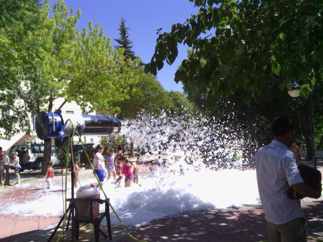 Fiesta de la espuma