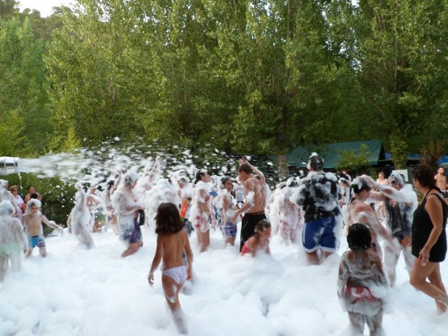 Fiesta de la espuma